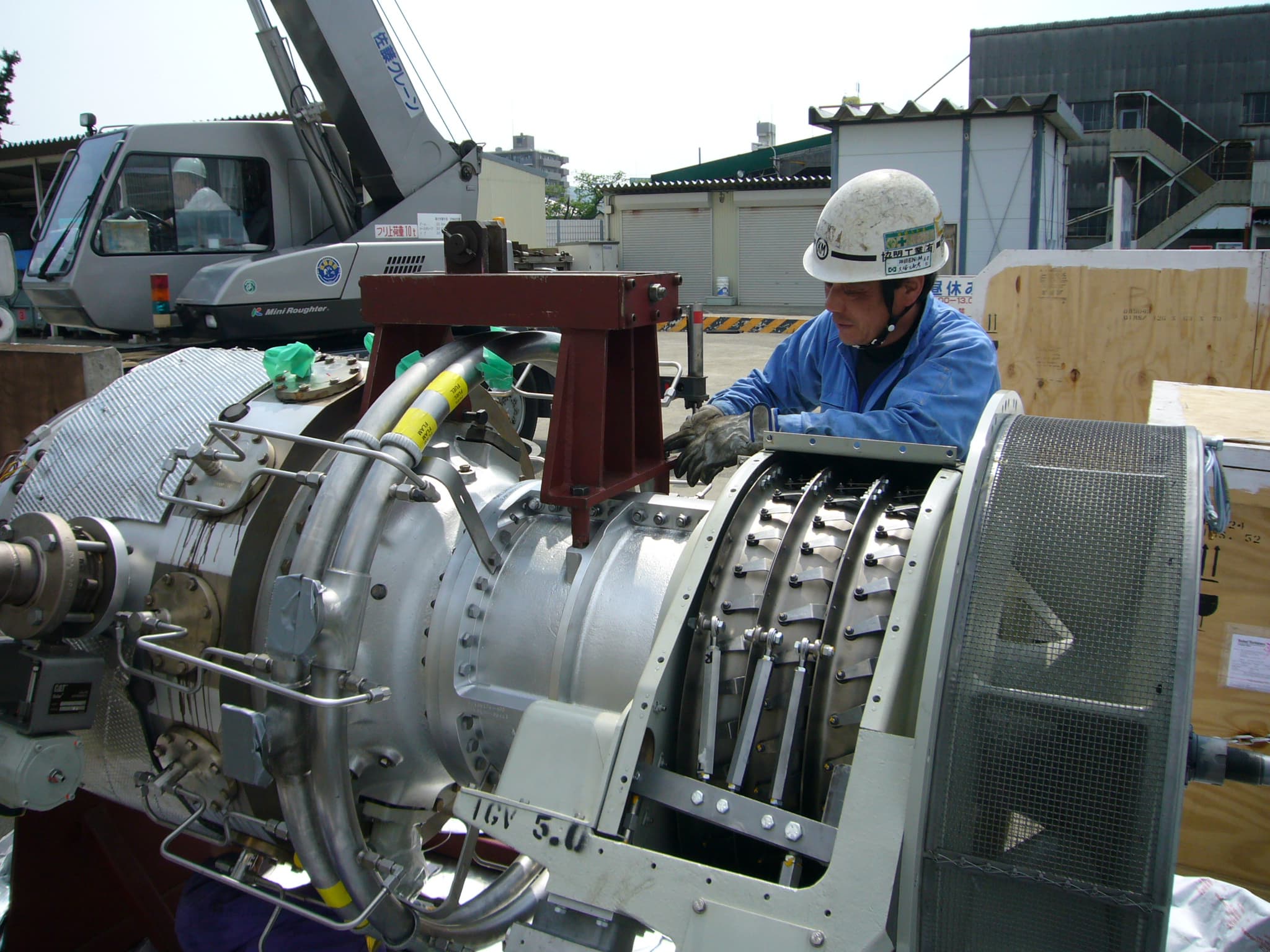 Maintaining the Turbine Generator